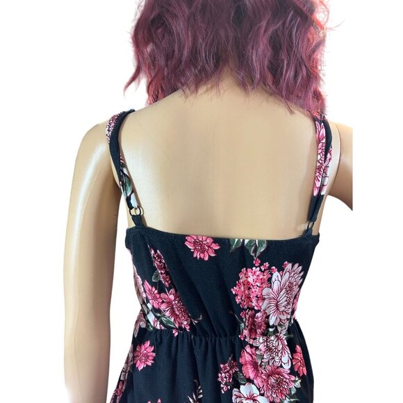 (5 for $25) No Boundaries Cage Front Maxi Romper Size Small XS - Picture 8 of 9